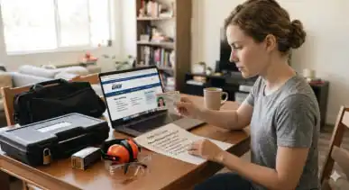 Online CCW certification registration, permit application submission, and home study firearm course compliance.